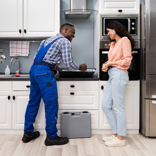 can you provide an estimate for cooktop repair before beginning any work in Smithtown